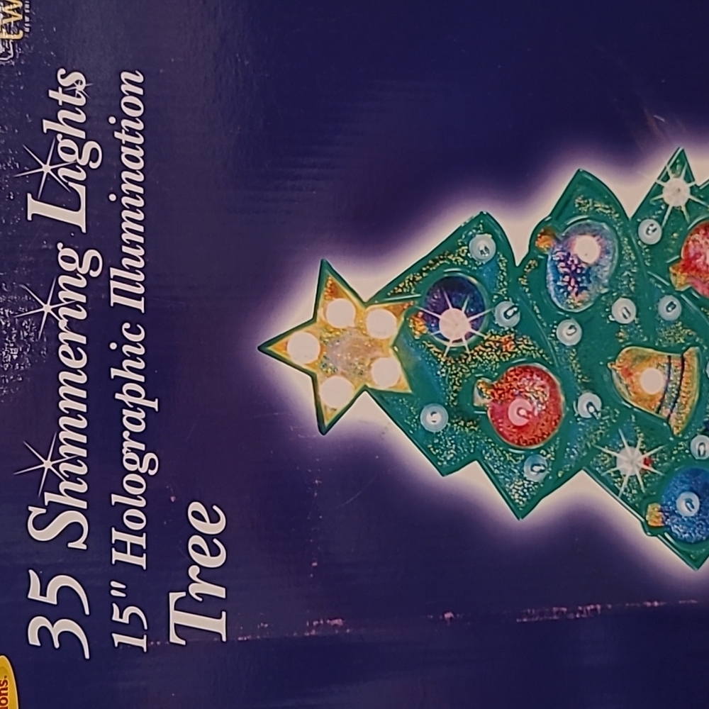 Shimmering Lights Christmas Tree. New in box. - Picture 2 of 4